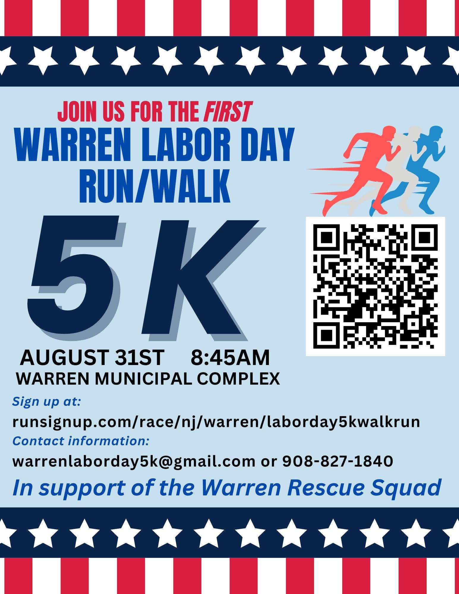 Warren Labor Day 5k Run/Walk