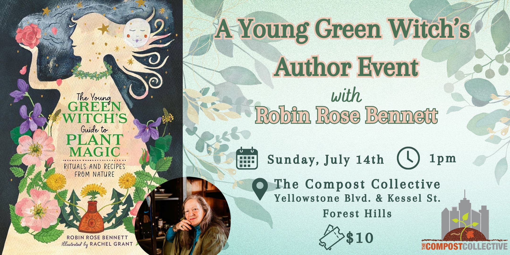 A Young Green Witch's Author Event with Robin Rose Bennett