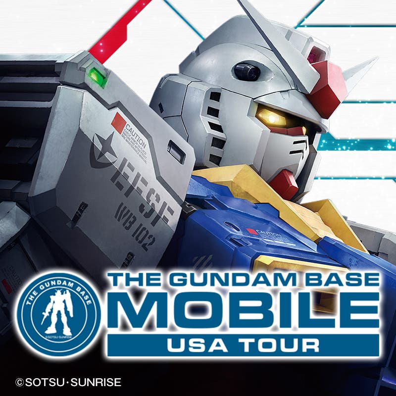 Mobile Suit Gundam Lands at Times Square for Gundam Base Mobile USA Tour