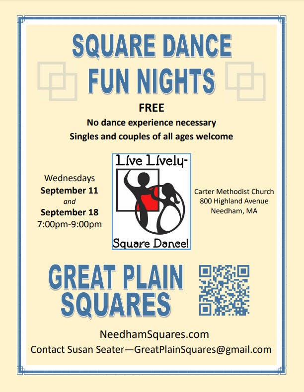 Free Square Dance Fun Night 7 PM - 9 PM