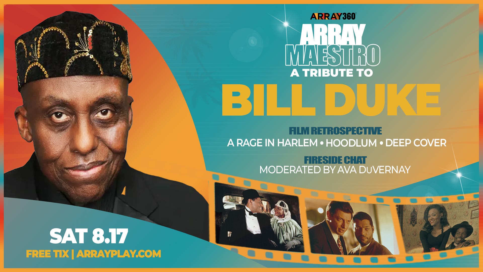 ARRAY 360 | A Tribute to Legendary Filmmaker Mr. Bill Duke 