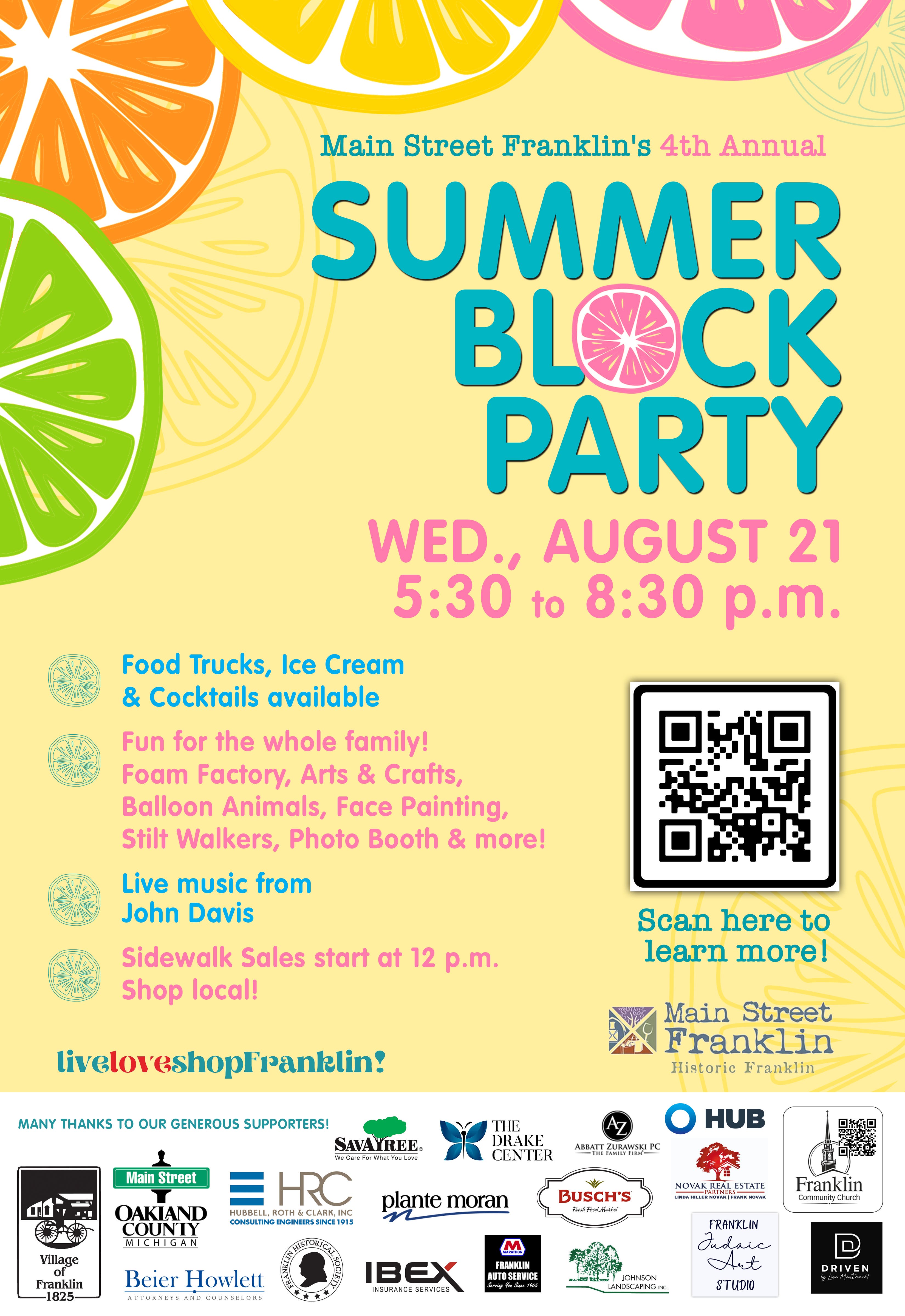 Summer Block Party