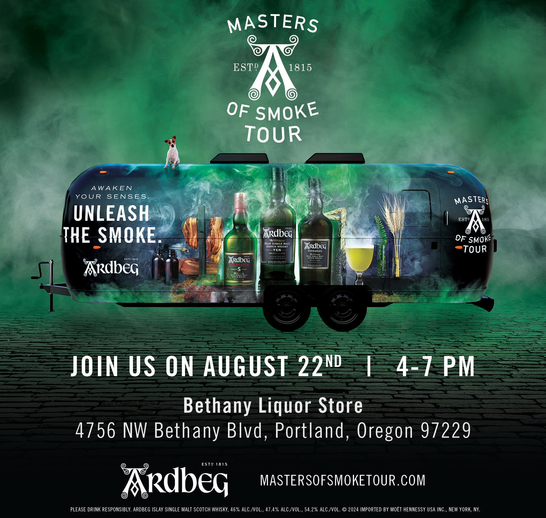 Ardbeg Masters of Smoke Tour Comes to Portland, OR