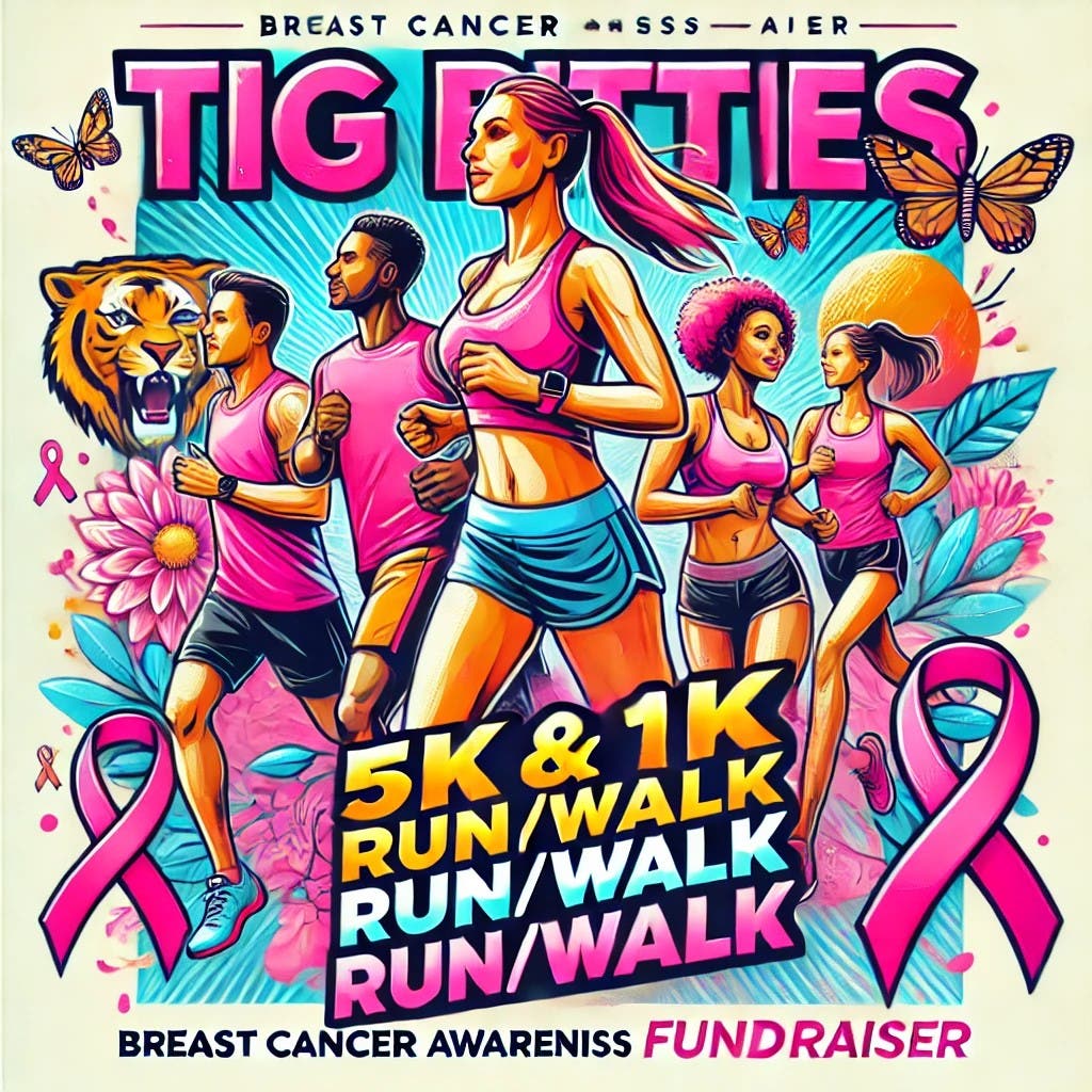 5K & 1K Run/Walk 'Tig Bitties' Fundraiser