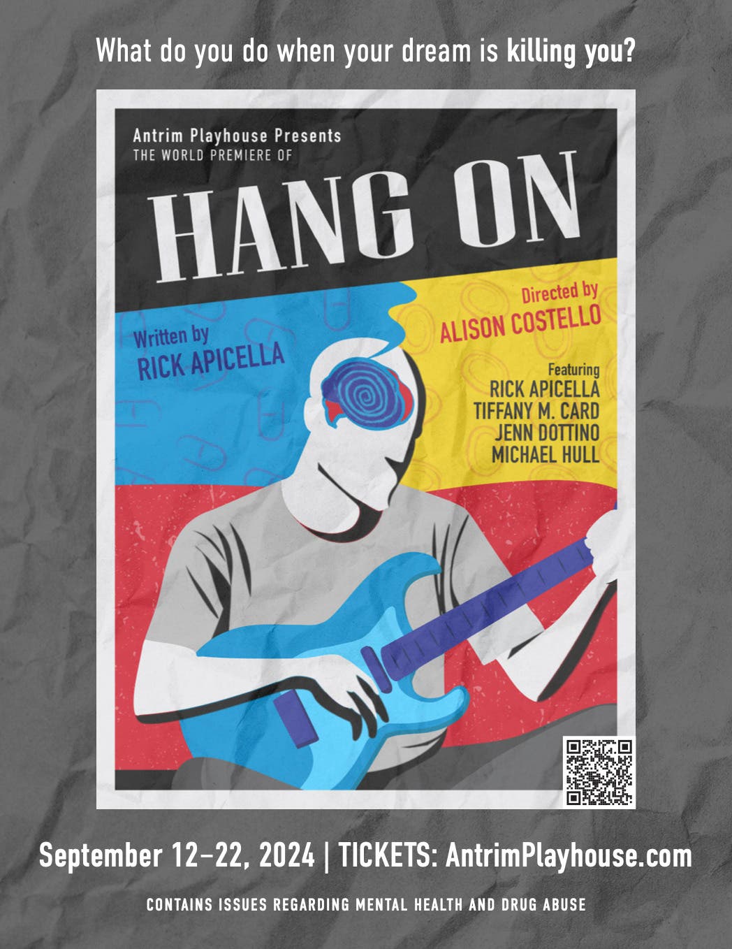 Antrim Playhouse Presents "Hang On"