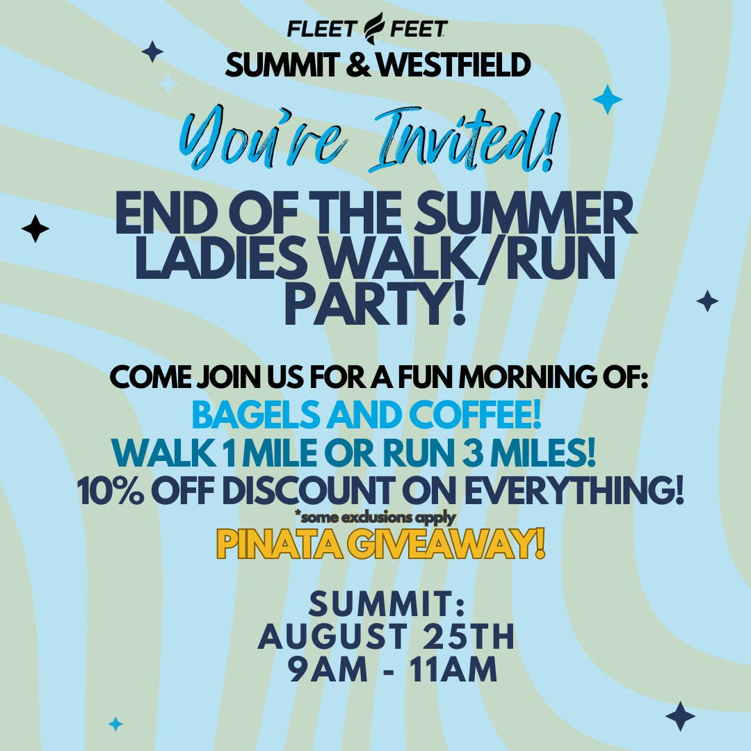 End of the Summer Ladies Walk/Run Party!