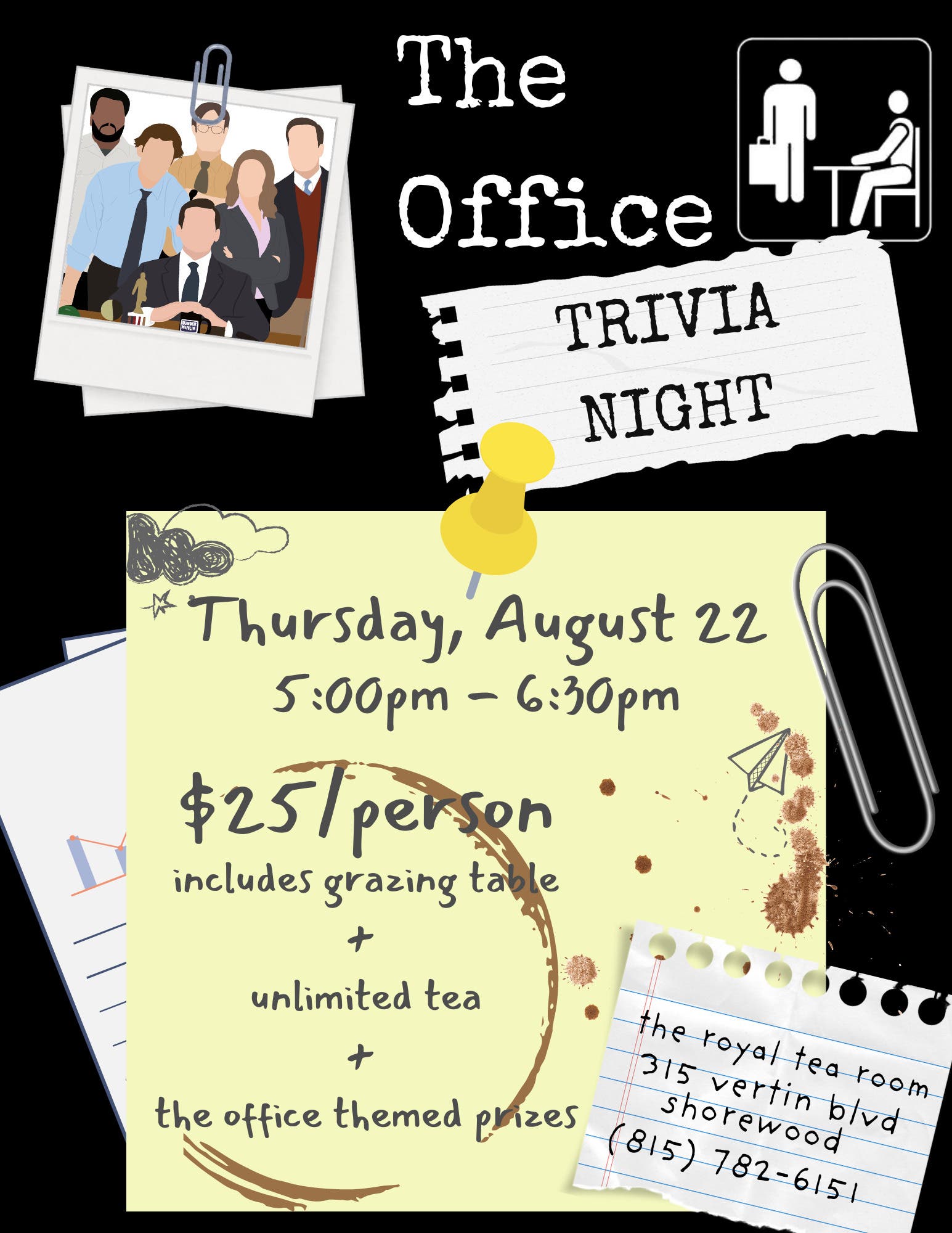 The Office Trivia Night at The Royal Tea Room