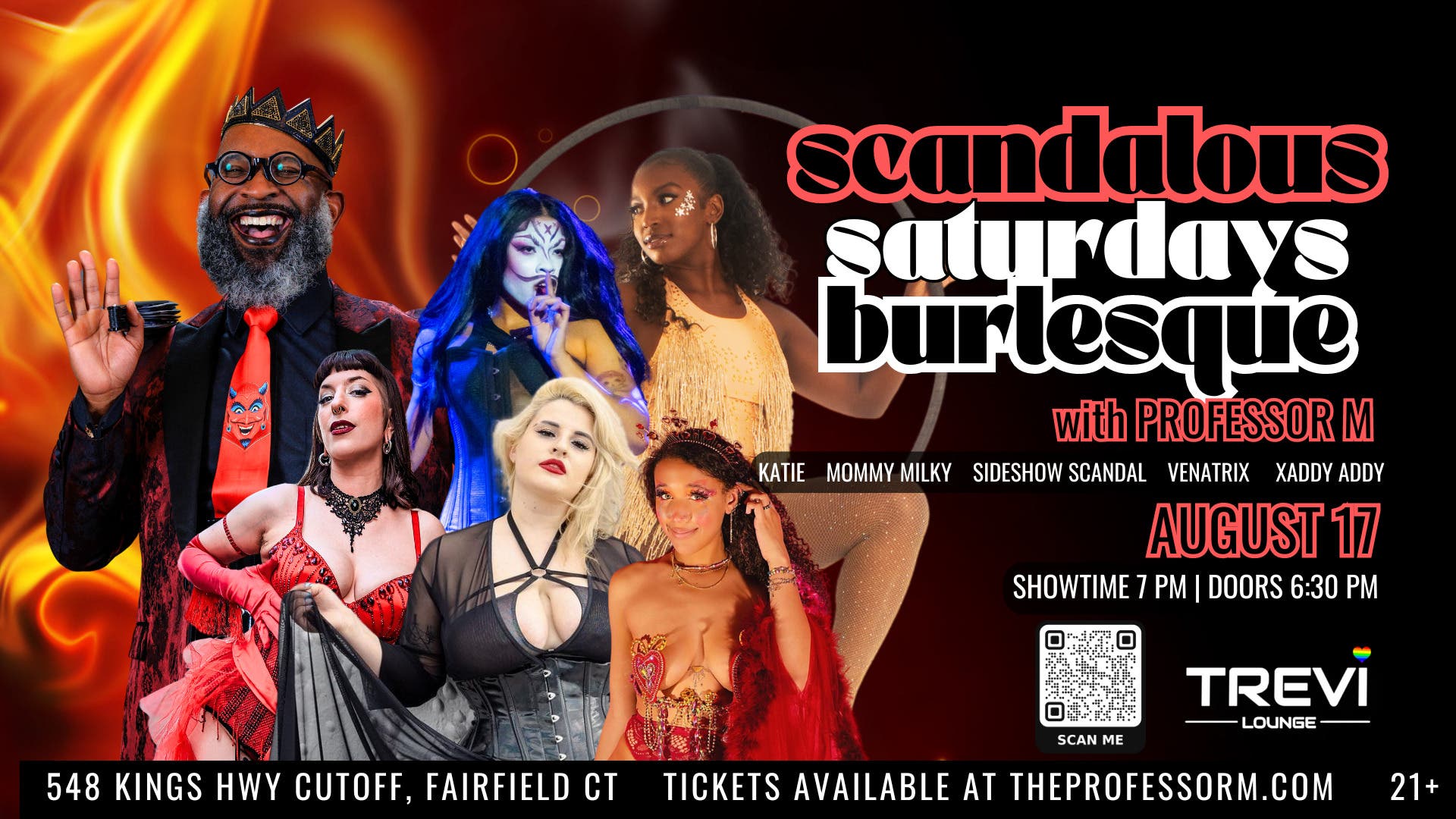 Scandalous Saturdays Burlesque