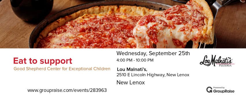 Lou Malnati's Fundraiser to benefit children with disabilties