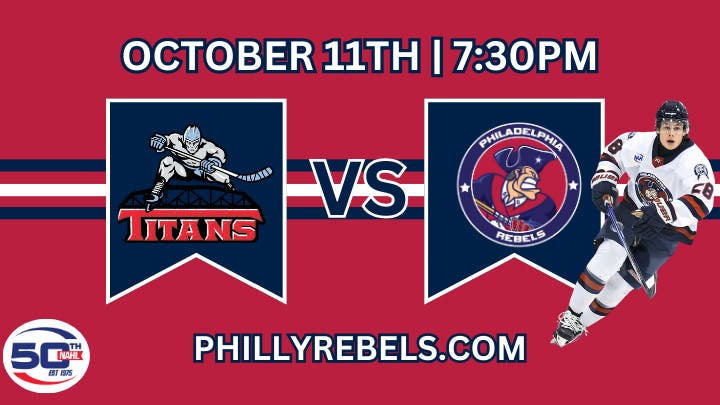 Rebels Host New Jersey Titans