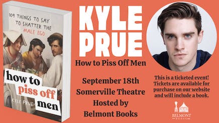 Kyle Prue at the Somerville Theatre