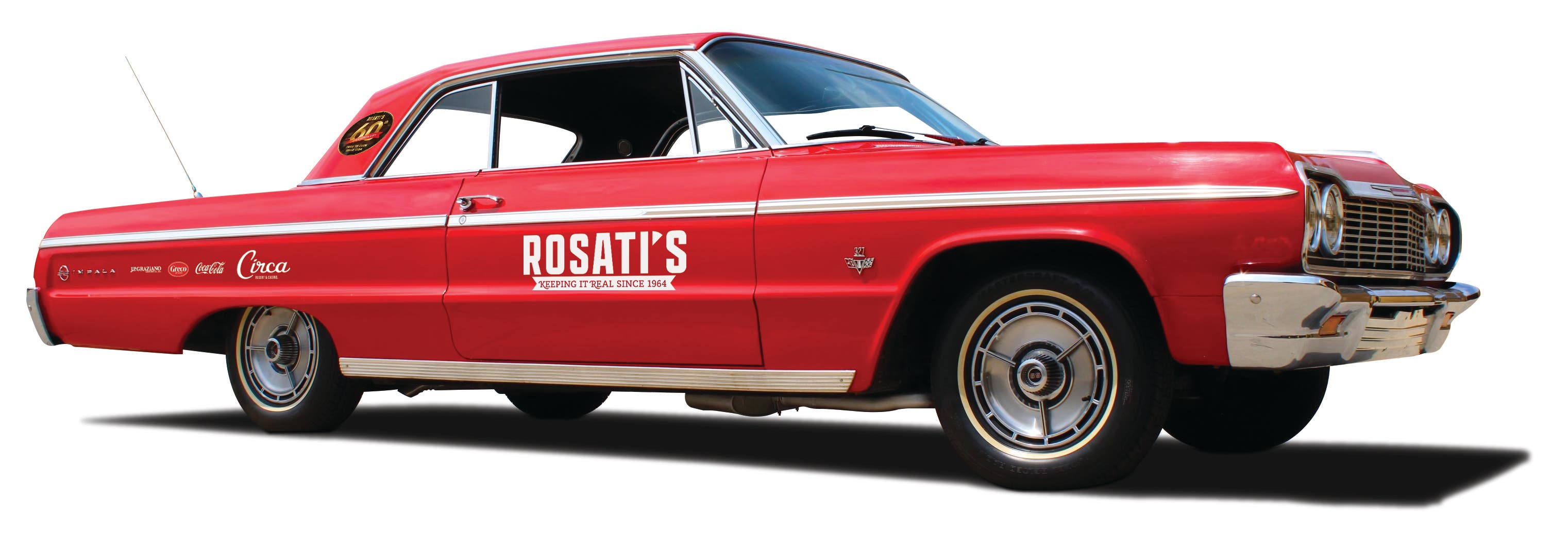 Rosati's Pizza Hosts 60th Anniversary Car Giveaway Tour at Crystal Lake Location