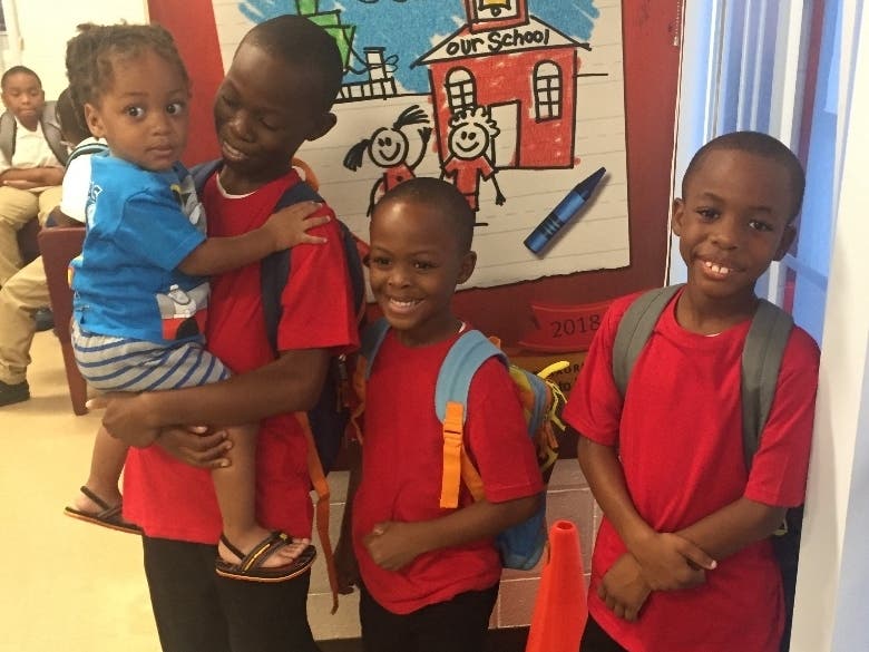 They arrived form the Bahamas Oct 3, 2019 and they are already in school