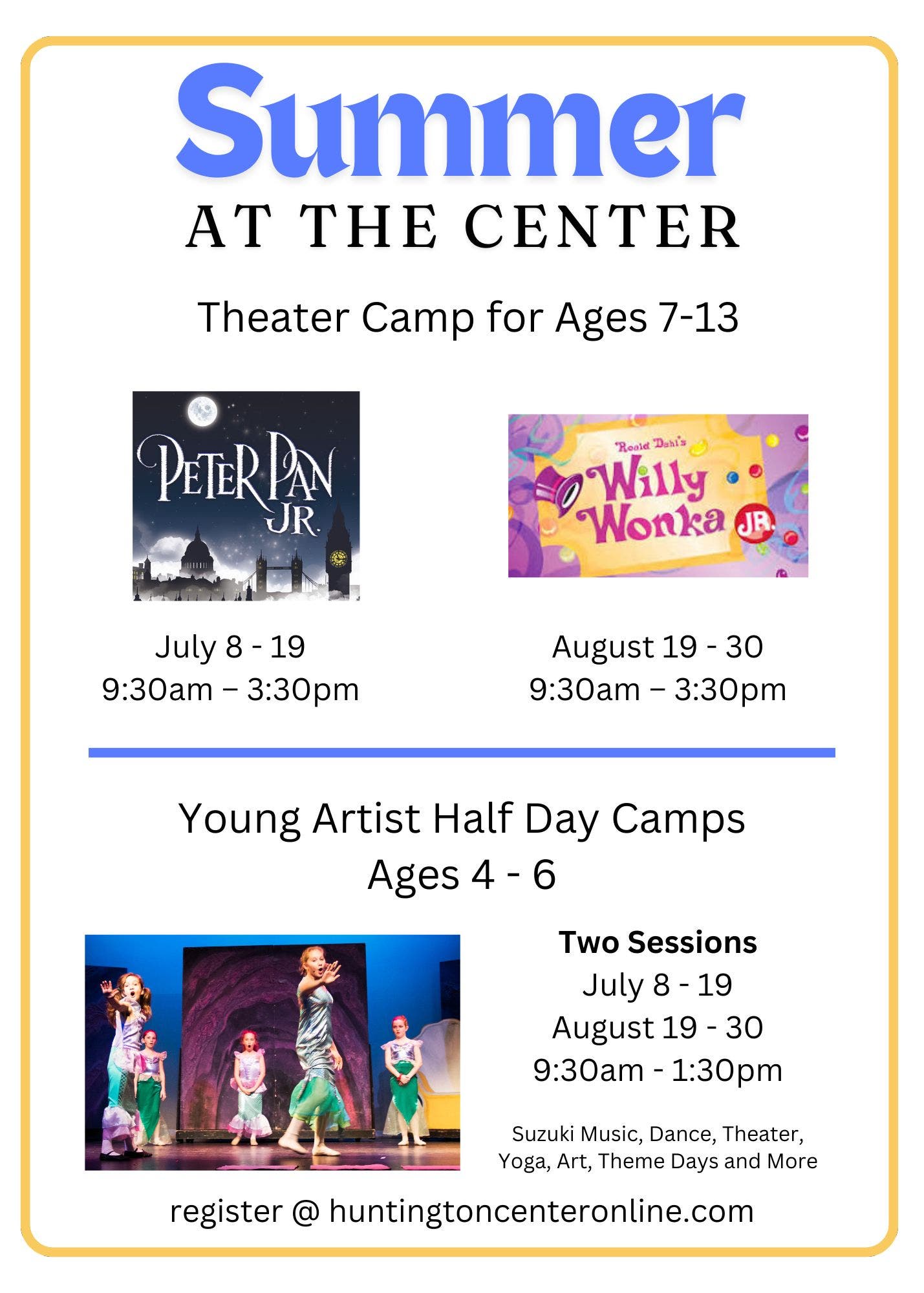 Peter Pan Theater Camp