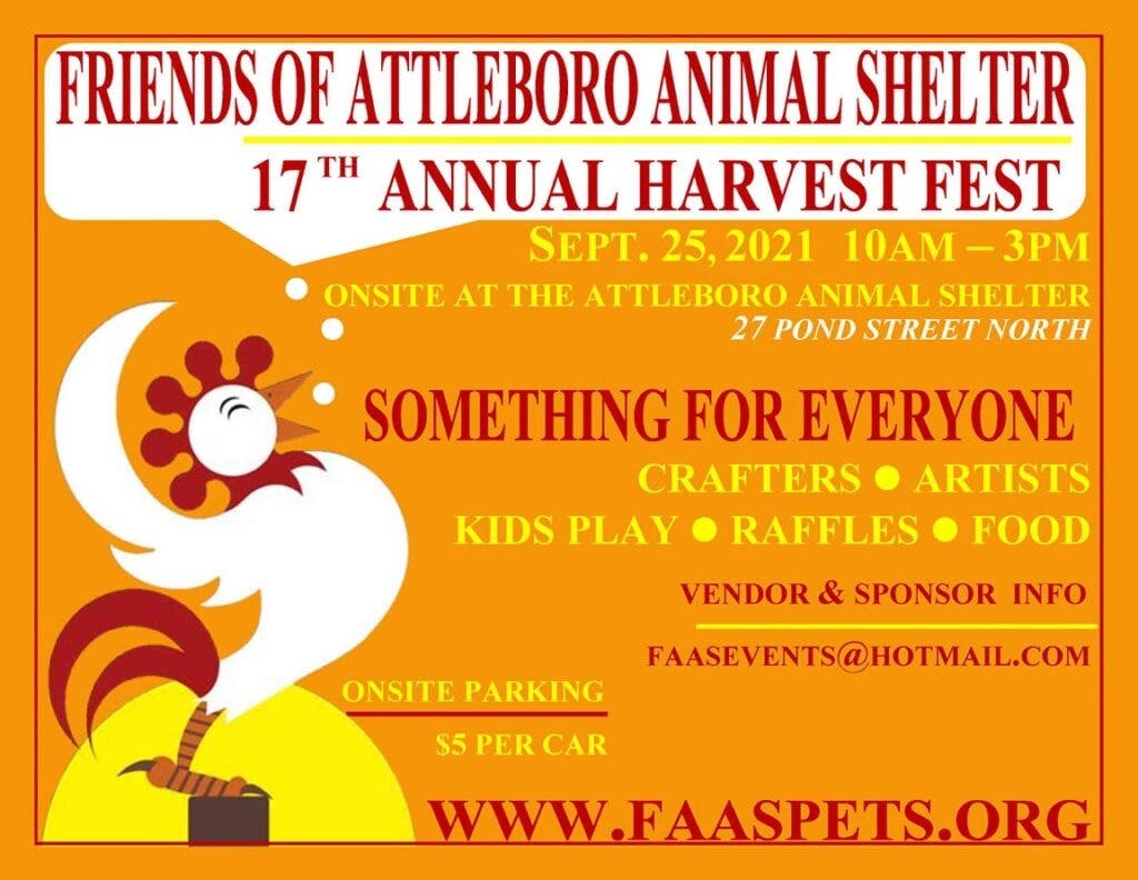 Friends of Attleboro Animal Shelter 17th Annual Harvest Fest
