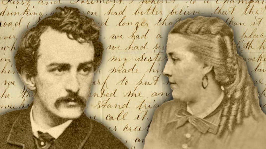 Special Talk – Dear Lucy: Letters to the Assassin John Wilkes Booth’s Bride