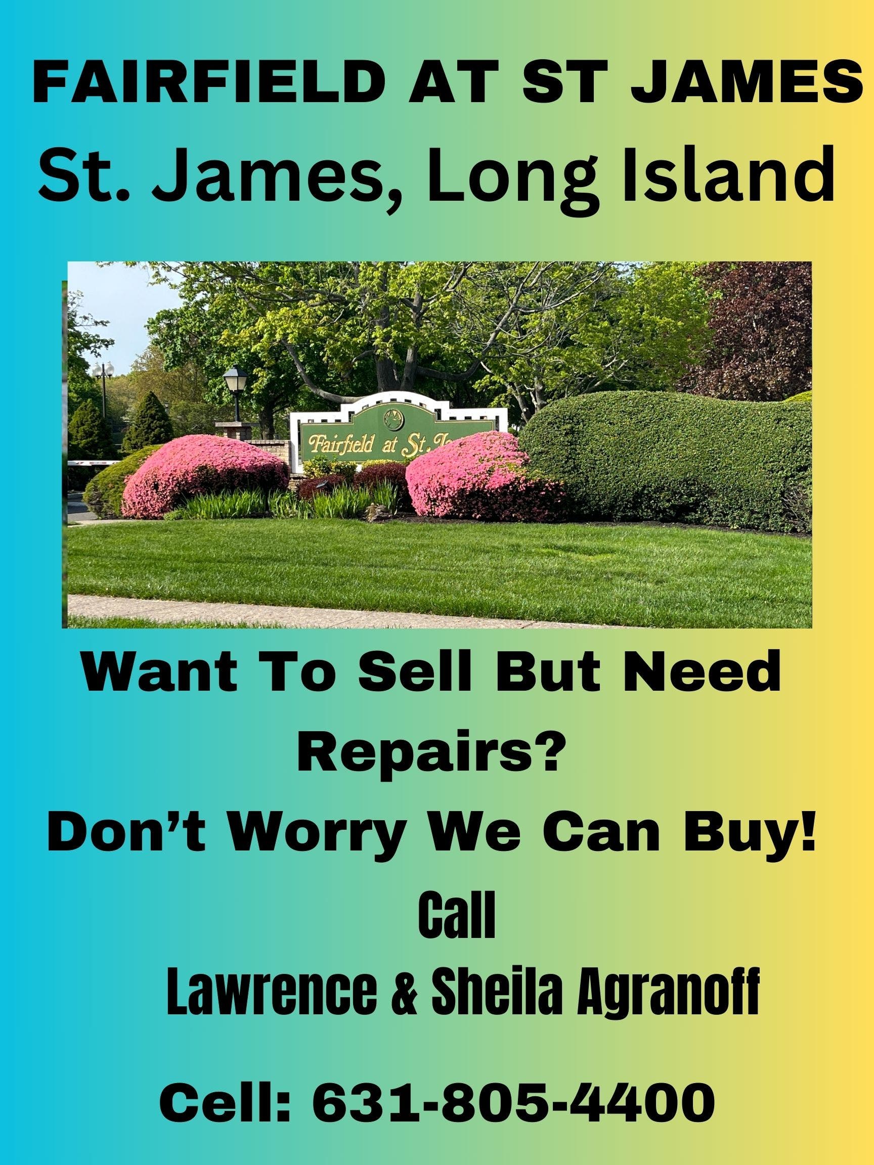 Fairfield At St. James Owners Sell Your Long Island Condo Stress-Free: No Repairs Needed