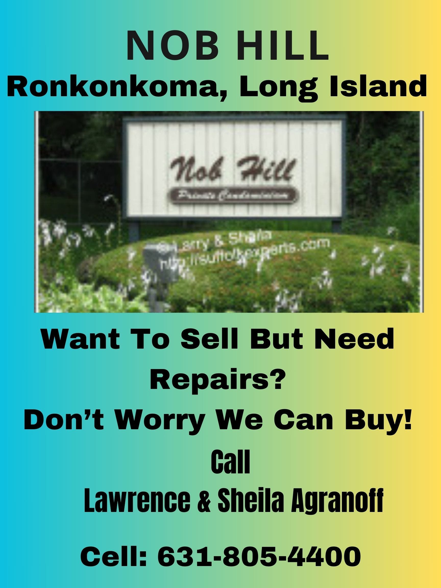 Nob Hill Owners at Ronkonkoma Sell Your Long Island Condo Stress-Free: No Repairs Needed  