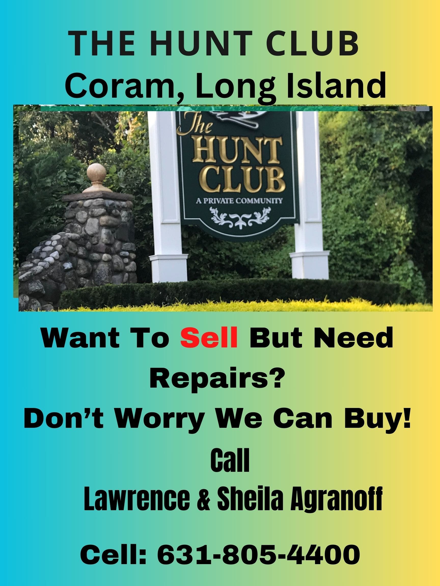 The Hunt Club at Coram Owners Sell Your Long Island Condo Stress-Free: No Repairs Needed