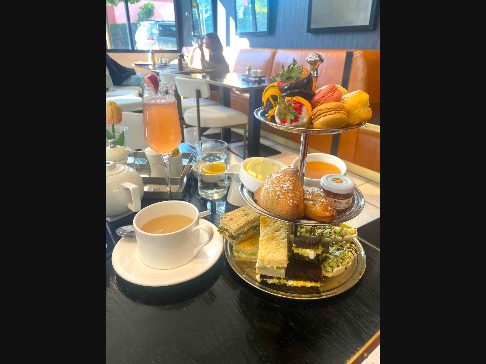 The perfect afternoon tea at The Godfrey Hollywood Hotel