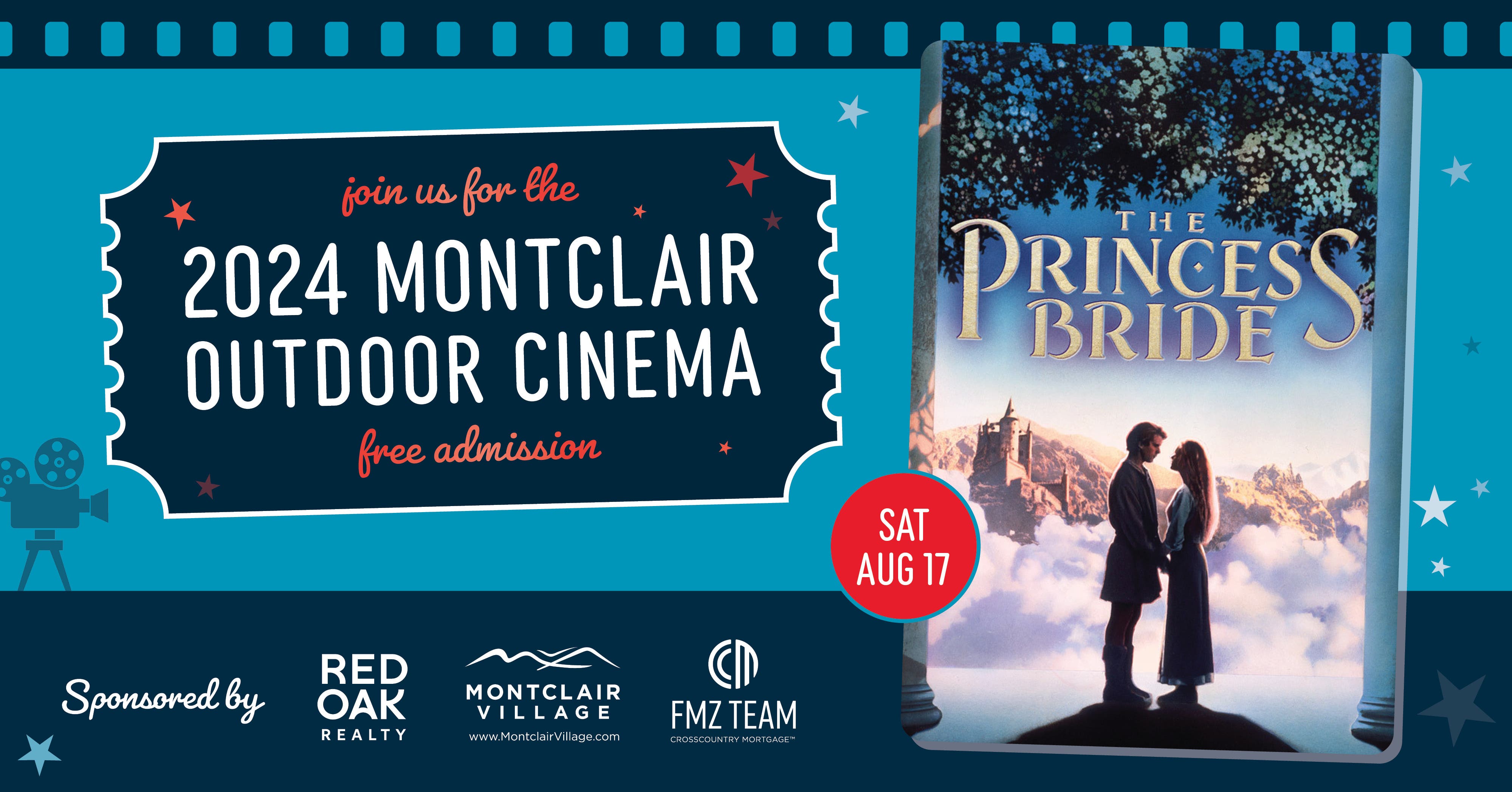 Montclair Movie Night: The Princess Bride (Inconceivable!)