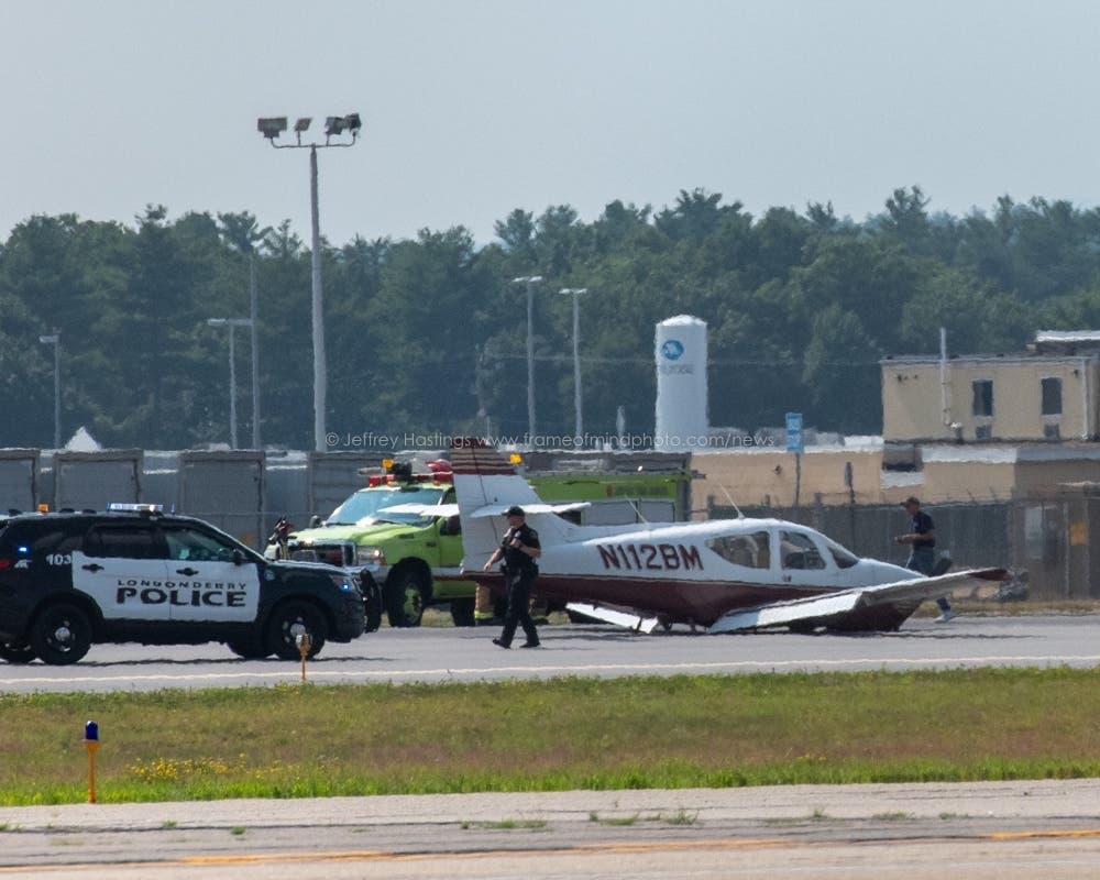 Minor Plane Crash Reported At Manchester-Boston Regional Airport