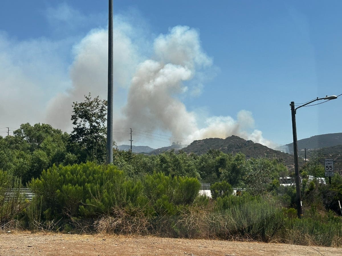 Brush Fire Threatens Homes, Prompts Evacuations In East County