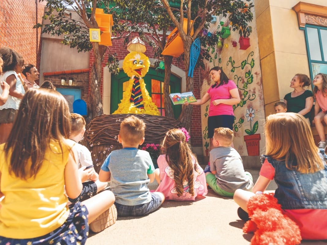 An ASL interpreter will be present at the Storytime with Friends and Sesame Street Theater shows​ on ASL Saturdays.