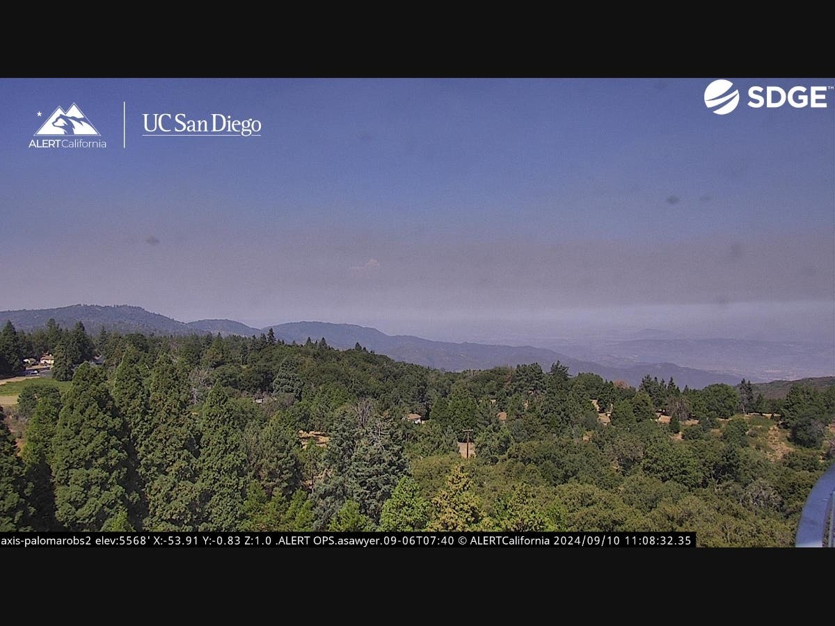 Ash, Drift Smoke From Nearby Fires Impact San Diego County