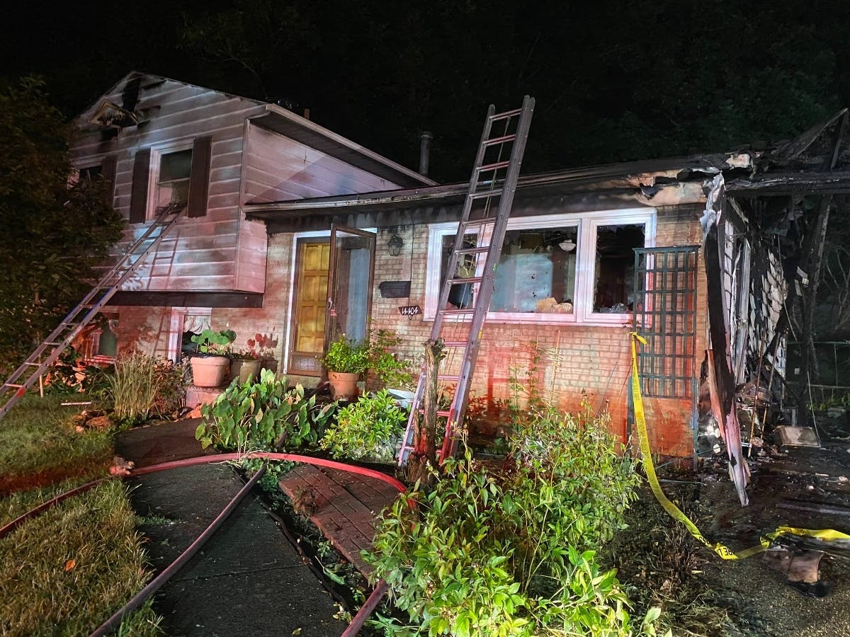 Authorities are blaming fireworks for a house fire in Montgomery County that displaced one person and caused $500,000 in damage. 