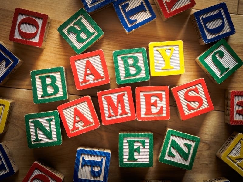 The list of the top baby names is compiled annually by the Social Security Administration.
