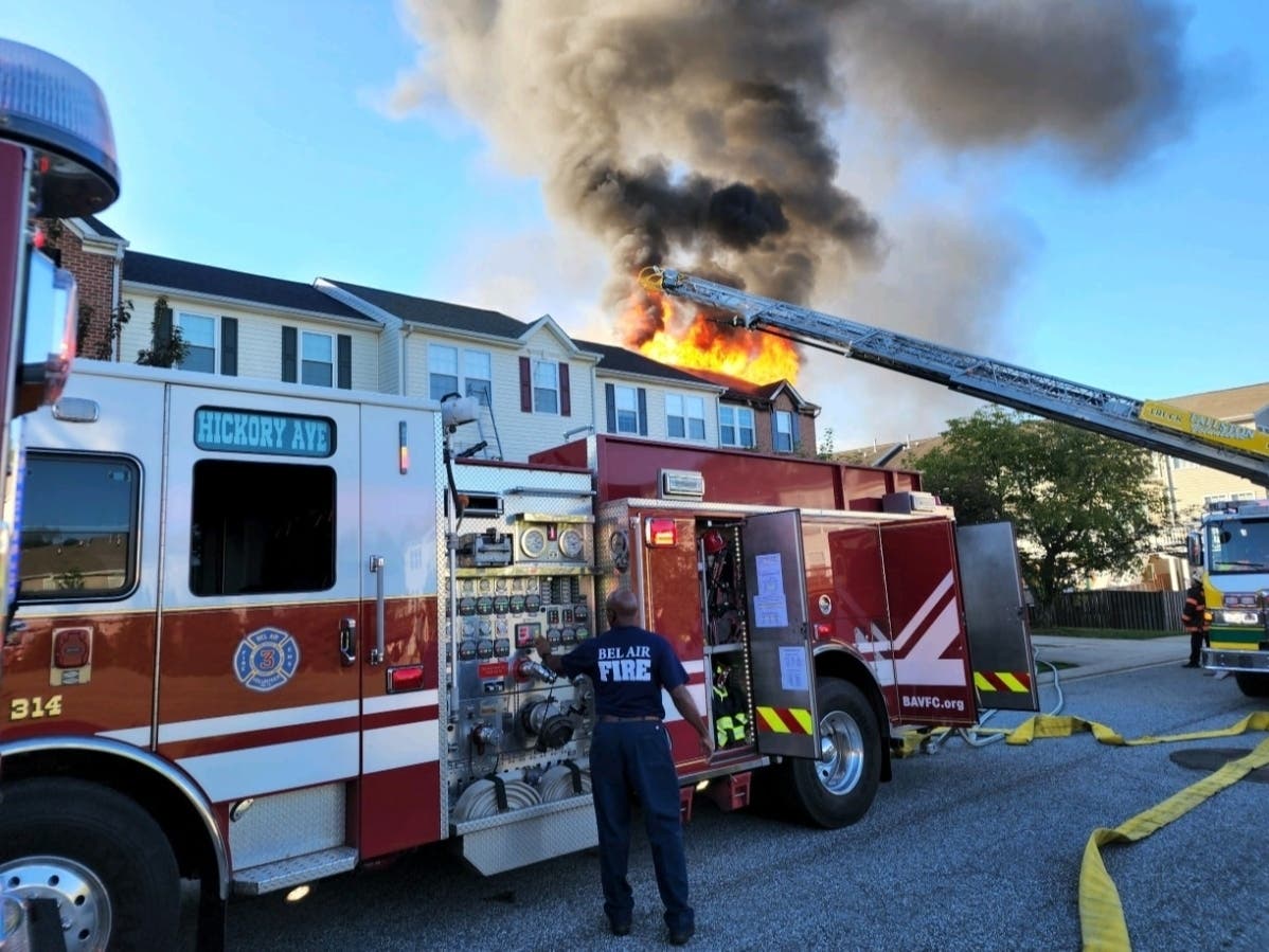 $350K In Damage Results From Forest Hill Townhouse Fire: Officials