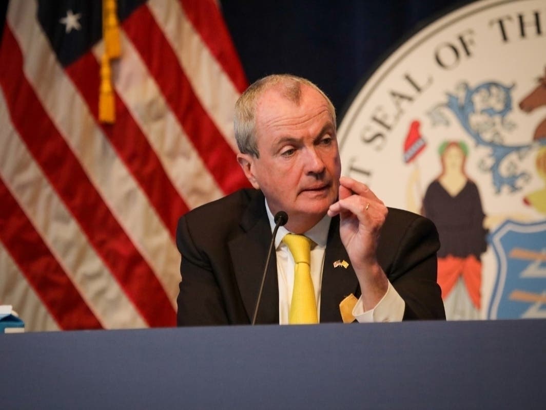 Governor Phil Murphy holds a Covid-19 press conference on June 9, 2020.