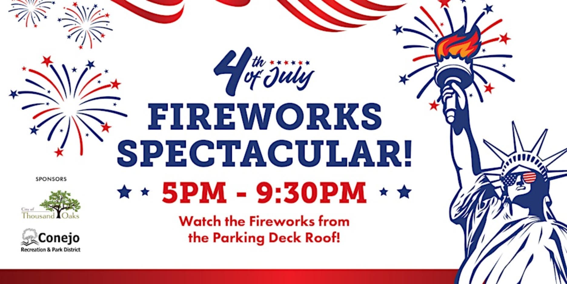 Janss Marketplace 4th of July Fireworks Spectacular