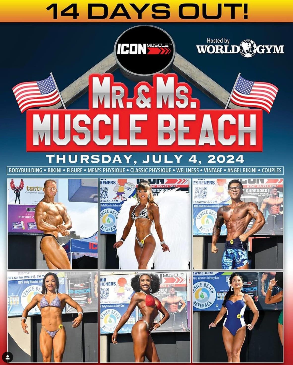 Mr. & Mrs. Muscle Beach