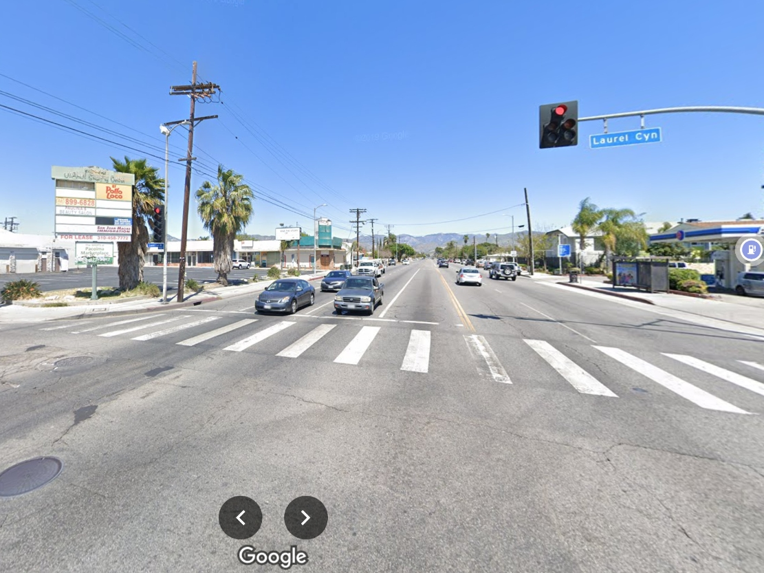 Alfredo Morales, 10, was walking with his sister across the Laurel Canyon crosswalk in Pacoima when the autistic child reached out and touched the emblem of a Mercedes-Benz