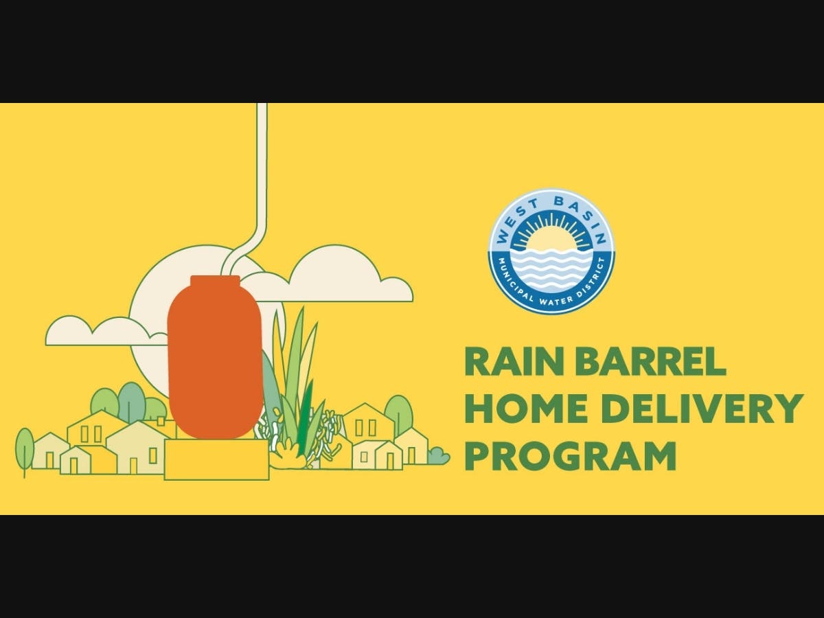 West Basin Giving Away Free Rain Barrels To Manhattan Beach