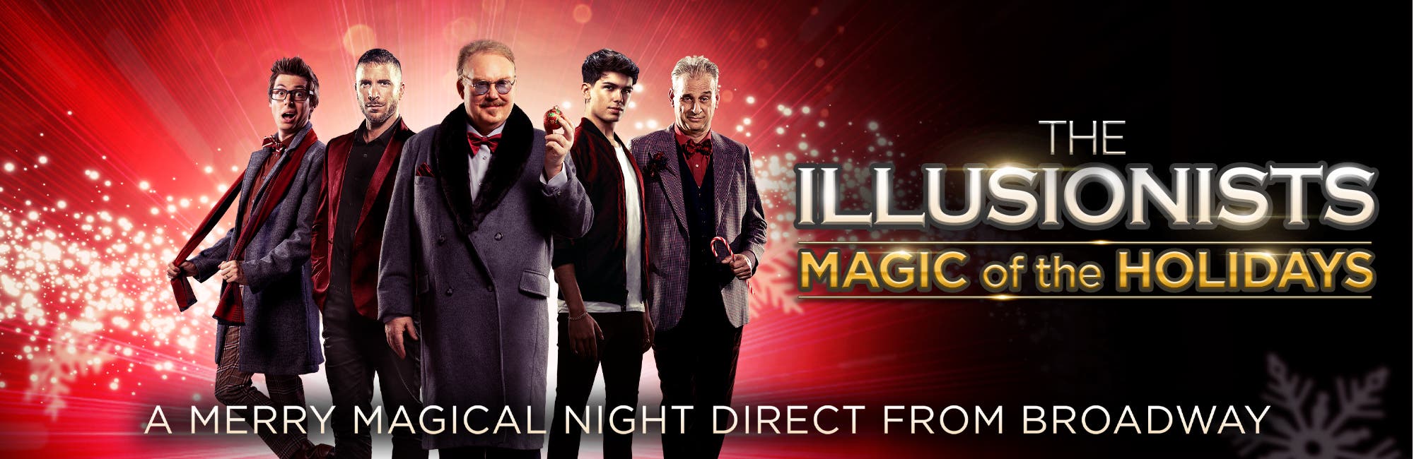 The Illusionists – Magic of the Holidays (2pm and 7:30pm)