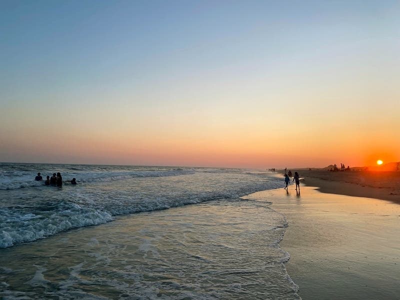 A bacteria warning extends for multiple beaches in Los Angeles County, health officials said Friday night.