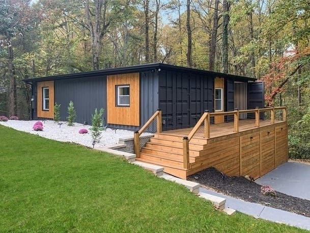 Would You Live In This GA Shipping Container Home? How Much House