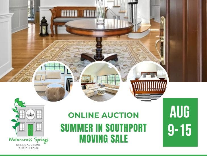 Summer in Southport Moving Sale - Online Auction