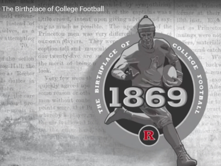 Rutgers and Princeton will re-enact the first college football game ever played on Aug. 30.