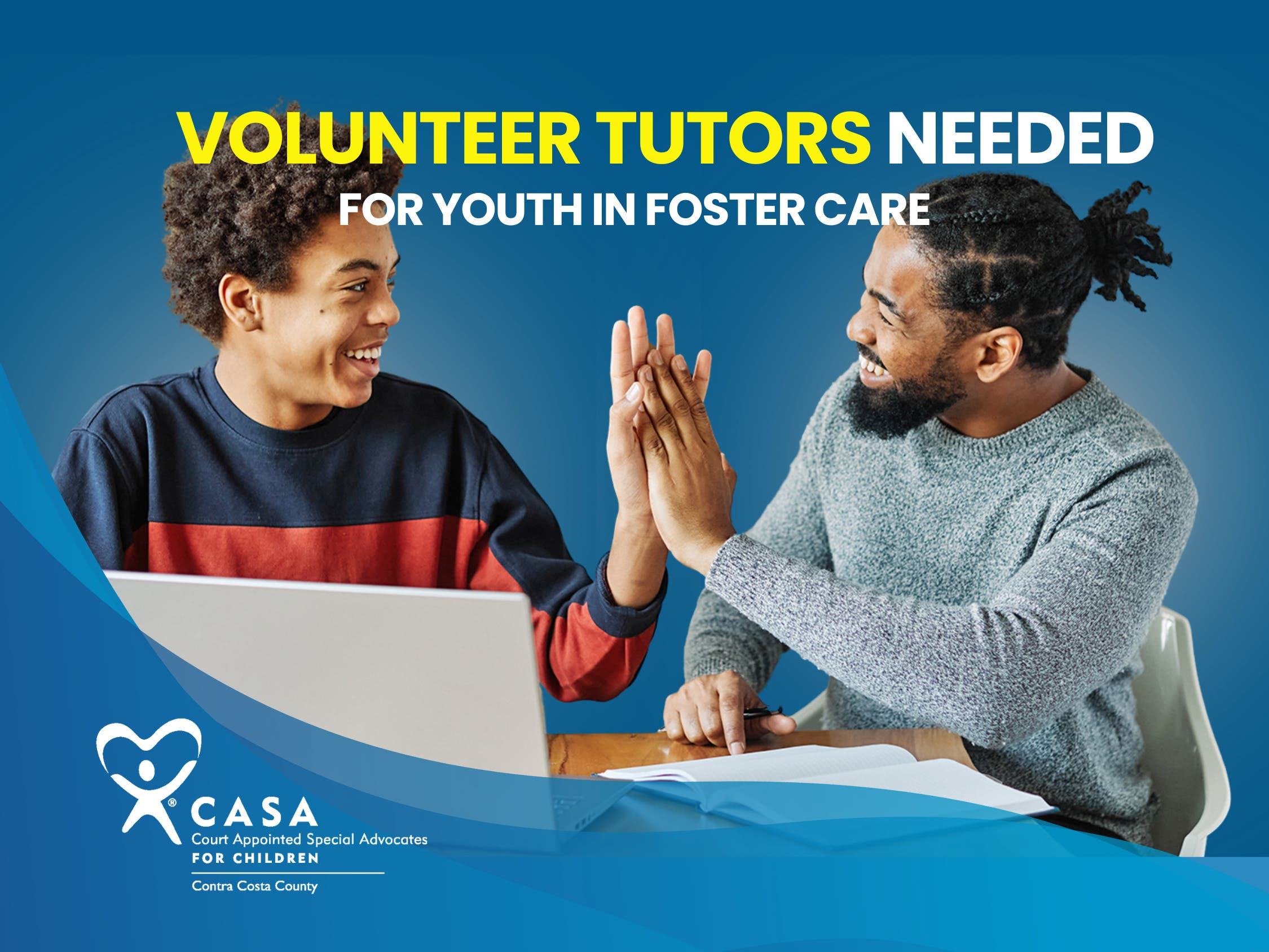 Become a CASA Volunteer Tutor Today