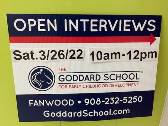 Infant/Toddler/Preschool Teachers OPEN INTERVIEWS 3/26 10am-12pm