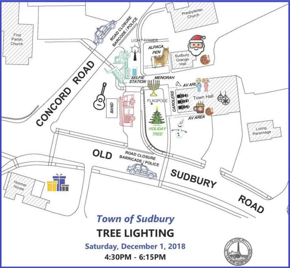 Sudbury Revives Tree, Menorah Lighting Tradition 