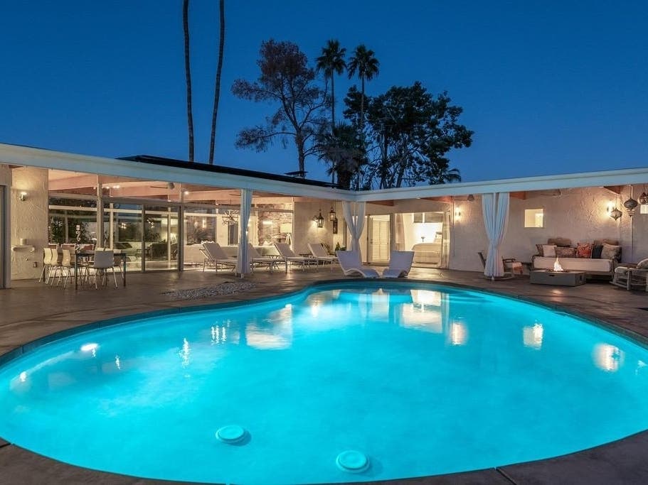 Stunning Mid-Century Home Hits Market In Palm Desert