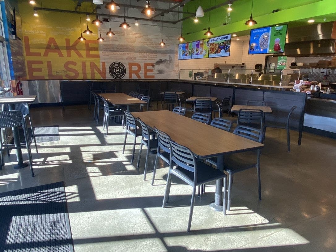 Pieology Pizzeria in Lake Elsinore, 18310 Collier Ave., Suite B.