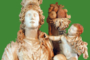 
[image ALT: A detail of a large statue of a crowned woman holding a baby: we see most of the latter, and a head-and-shoulders view of the former. It is the Tyche of the Greek city of Prusa, now Bursa (Turkey)l and is used on this site as the icon for the text of Dio Chrysostom.]
			