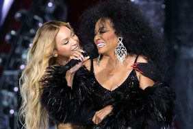 Beyonce and Diana Ross perform onstage during the "RENAISSANCE WORLD TOUR" at SoFi Stadium on September 04, 2023 in Inglewood, California. 