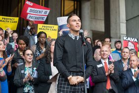 Boston Mayor, Activists Rally To Ask Jeff Flake To Reject Kavanaugh Nomination